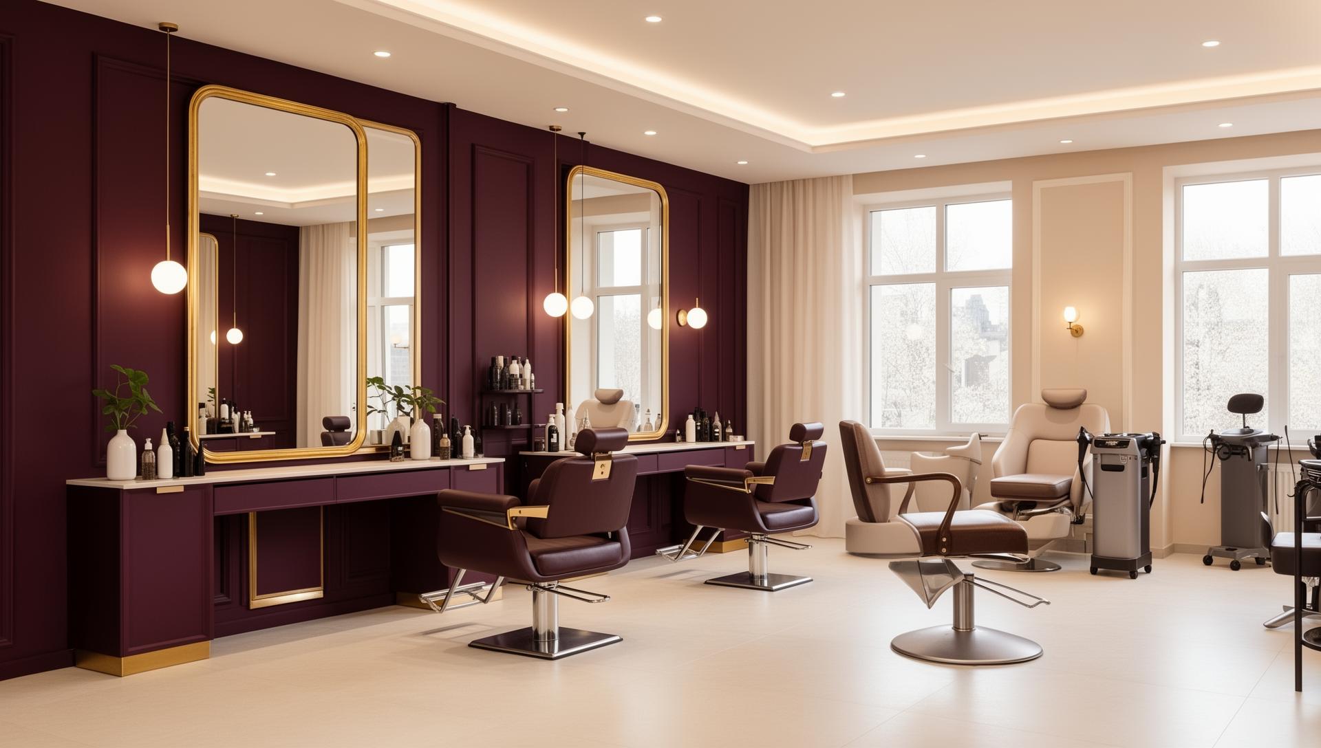 Luxury Salon Interior